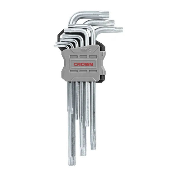 ست آچار آلن شش گوش 9 عددی استاندارد کرون CPHOK-TMAX09